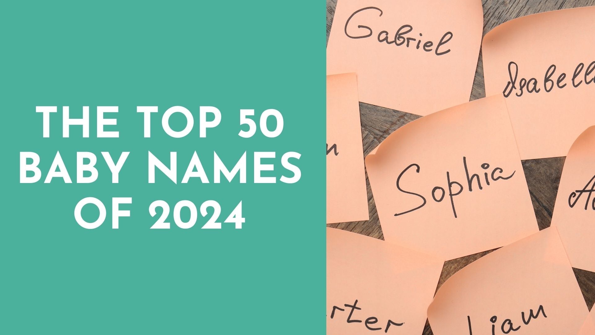 Top 50 Baby Names of 2024 - Babysense