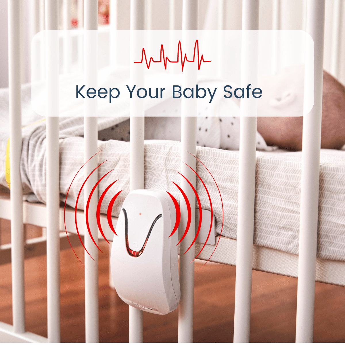 Babysense 7 - Baby Monitor with Breathing Motion Detection & Safety Alerts - Babysense