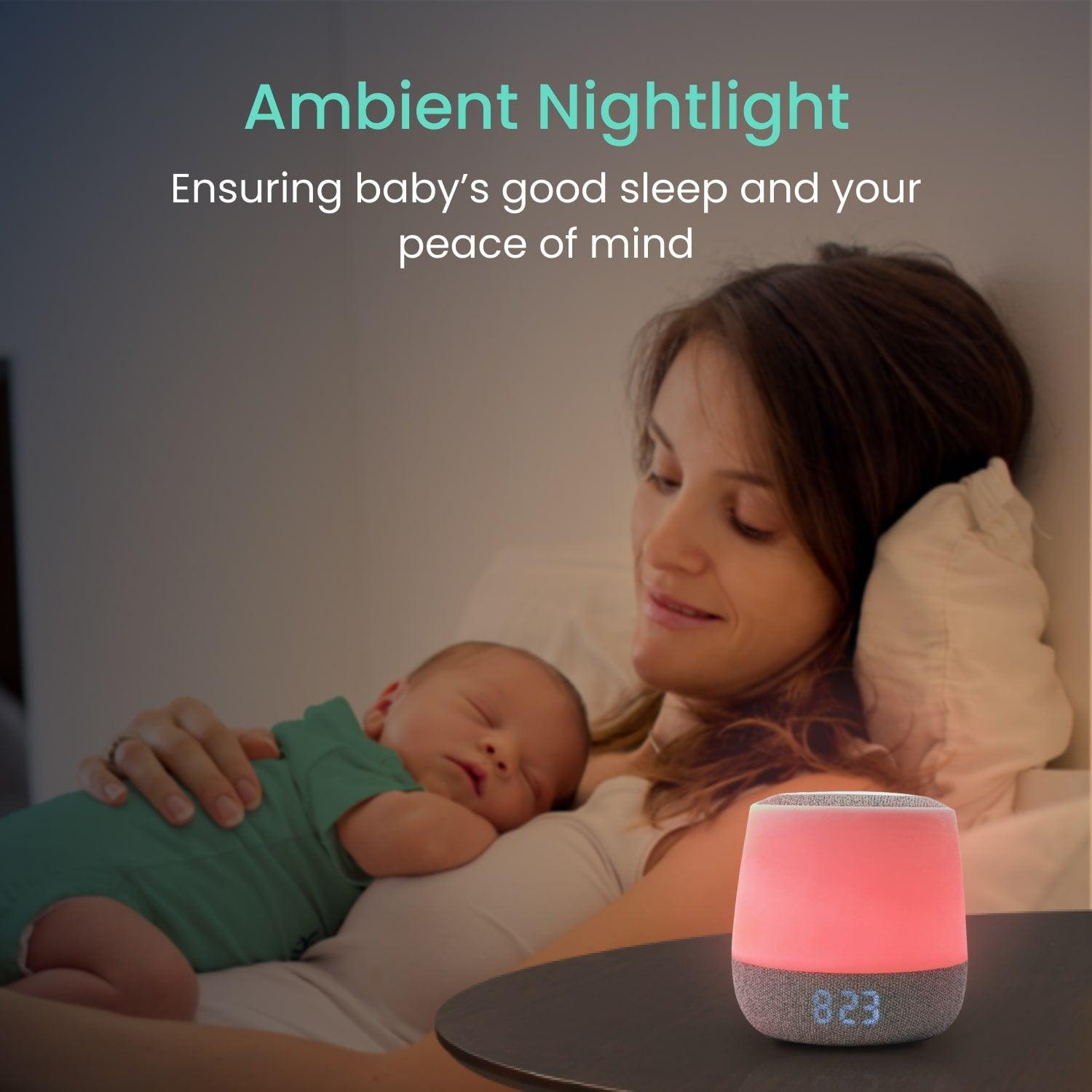 Babysense Dreamer 2.0: Baby Sleep Night Light & Sound Machine with White Noise - Babysense