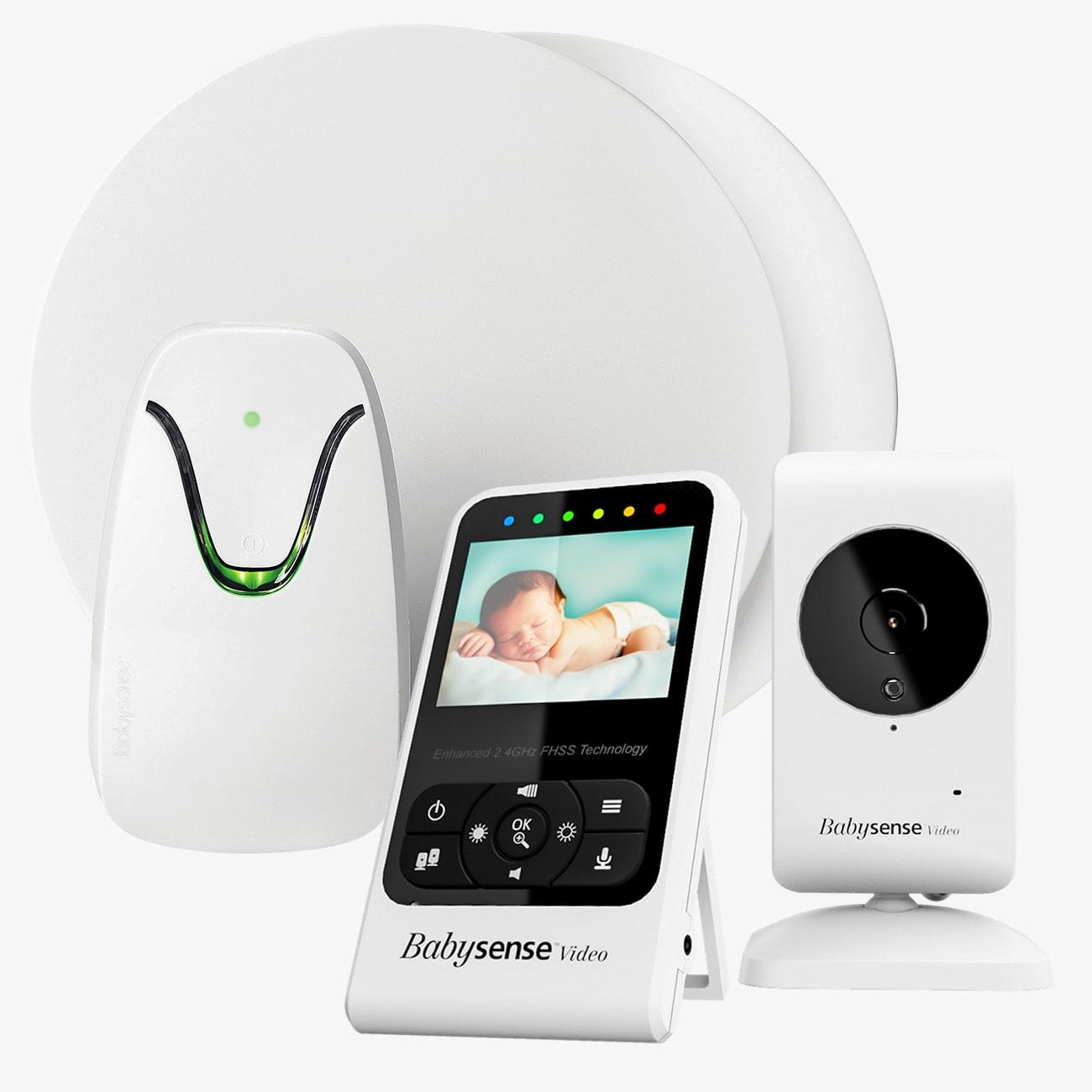 Babysense 7 & V24R Bundle: Compact Baby Monitor with Camera & Movement  Breathing Monitor