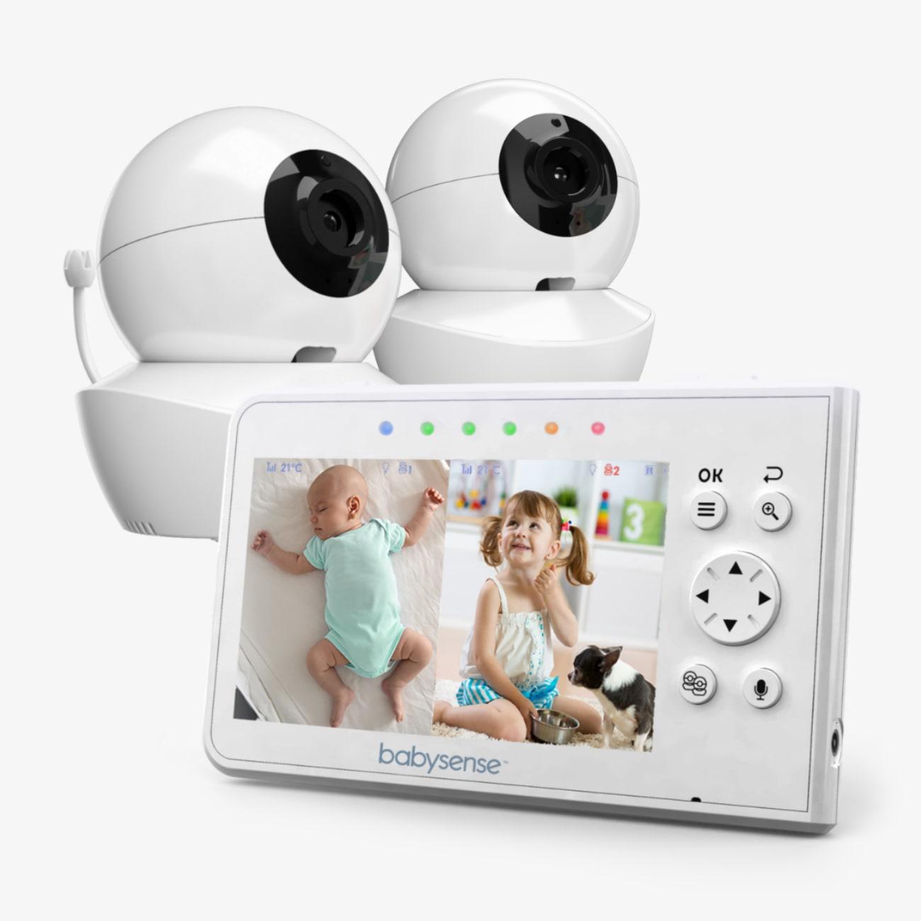 Caméra supplémentaire pour moniteur vidéo pour bébé V43 – Babysense-EU